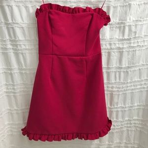 French Connection Whisper Strapless Mini